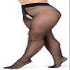 BANANALU 20 Den Open-Crotch Tights, Large Opening, Plus Intimo Plus 20 Nero, 3-Pack, XL view 2