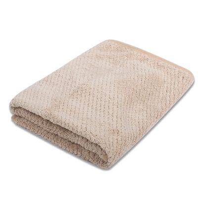 BYYLECL Quick-Dry Microfiber Pet Towel for Small and Medium Dogs and Cats, Camel