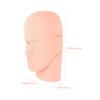 Pink PVC Eyelash Mannequin Head for Beginners view 2