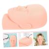 Pink PVC Eyelash Mannequin Head for Beginners view 3