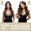 SEGO Tape Extensions, 10 Wefts, 25 g, 7A Straight 100% Remy Human Hair, Dark Brown #2, 55.88 cm view 2