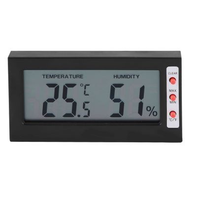 Digital Thermometer Hygrometer with Large LCD Display