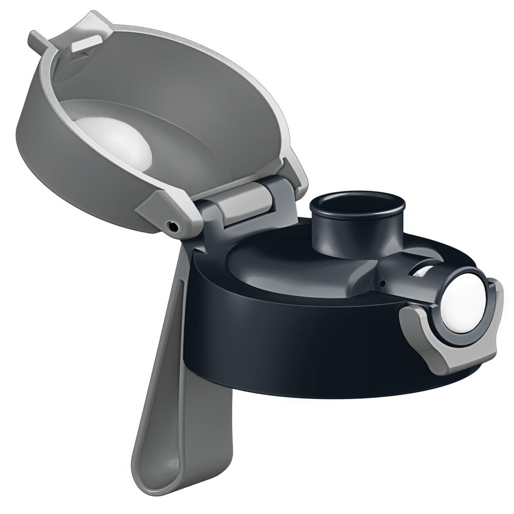 JARLSON Replacement CHUG Spout Lid for MALI Stainless Steel Water Bottle - Black