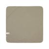 my-mosaik LÄSSIG Muslin Hooded Bath Towel, 100% Cotton, Personalized with Name, Embroidery Included (Olive) view 1