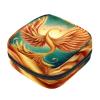 Women's Sanitary Pad Storage Bag, Magic Firebird Phoenix Menstrual Cup Case view 1