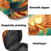 Women's Sanitary Pad Storage Bag, Magic Firebird Phoenix Menstrual Cup Case view 3