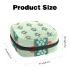 Turtle Pattern Period Pad Storage Bag for Women and Girls view 2