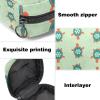 Turtle Pattern Period Pad Storage Bag for Women and Girls view 3