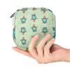 Turtle Pattern Period Pad Storage Bag for Women and Girls view 4