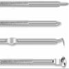 20x Blackhead Remover 4-Piece Stainless Steel Set, Silver, Pore Cleaners for Treating Pimples and Acne (20x Set) view 1