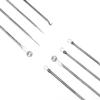 20x Blackhead Remover 4-Piece Stainless Steel Set, Silver, Pore Cleaners for Treating Pimples and Acne (20x Set) view 4