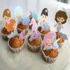 Edible Mermaid Cupcake Toppers, 22 Pieces view 1