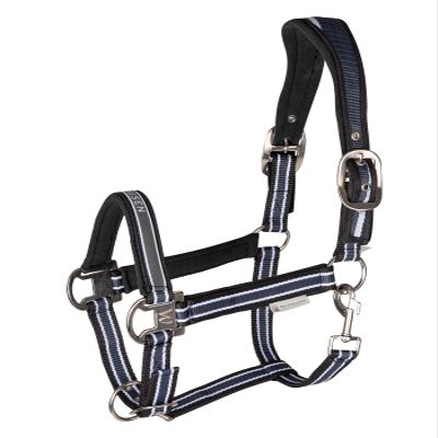 Waldhausen Athletic Halter, Asphalt/Black, Pony