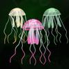 Leeadwaey Artificial Jellyfish for Aquariums, Glowing Simulation, Odorless, Orange view 3
