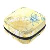 Zippered Menstrual Pad Bag for Women and Girls, Tampon Storage Pouch (Water Lilies, Dragonflies and Butterflies) view 1