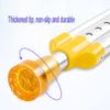 Kids' Crutches, Lightweight Underarm Crutches, for Users 115–135 cm, Soft Grip, Yellow, 1 Pair view 4
