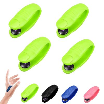 Pnedeodm 4/8-Piece Acuplus Sugar Control LI4 Acupressure Point Clip, Tiger Mouth Thumb Massage Magnet Clip, Green