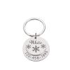 Square Personalized Dog Tag with Name Engraving, Silver view 1