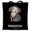 Mr. & Mrs. Panda Personalized Dog Shopping Tote with Name, Small view 1