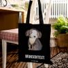 Mr. & Mrs. Panda Personalized Dog Shopping Tote with Name, Small view 3