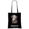 Mr. & Mrs. Panda Personalized Dog Shopping Tote with Name, Small view 4