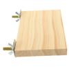 POPETPOP Parrot Wooden Perch Platform view 1