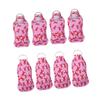 Beatifufu 4-Piece 30 ml Travel Neoprene Rubber Bottles with Keychains, Protective Sleeves and Twist Caps for Kids and Outdoor Use view 1