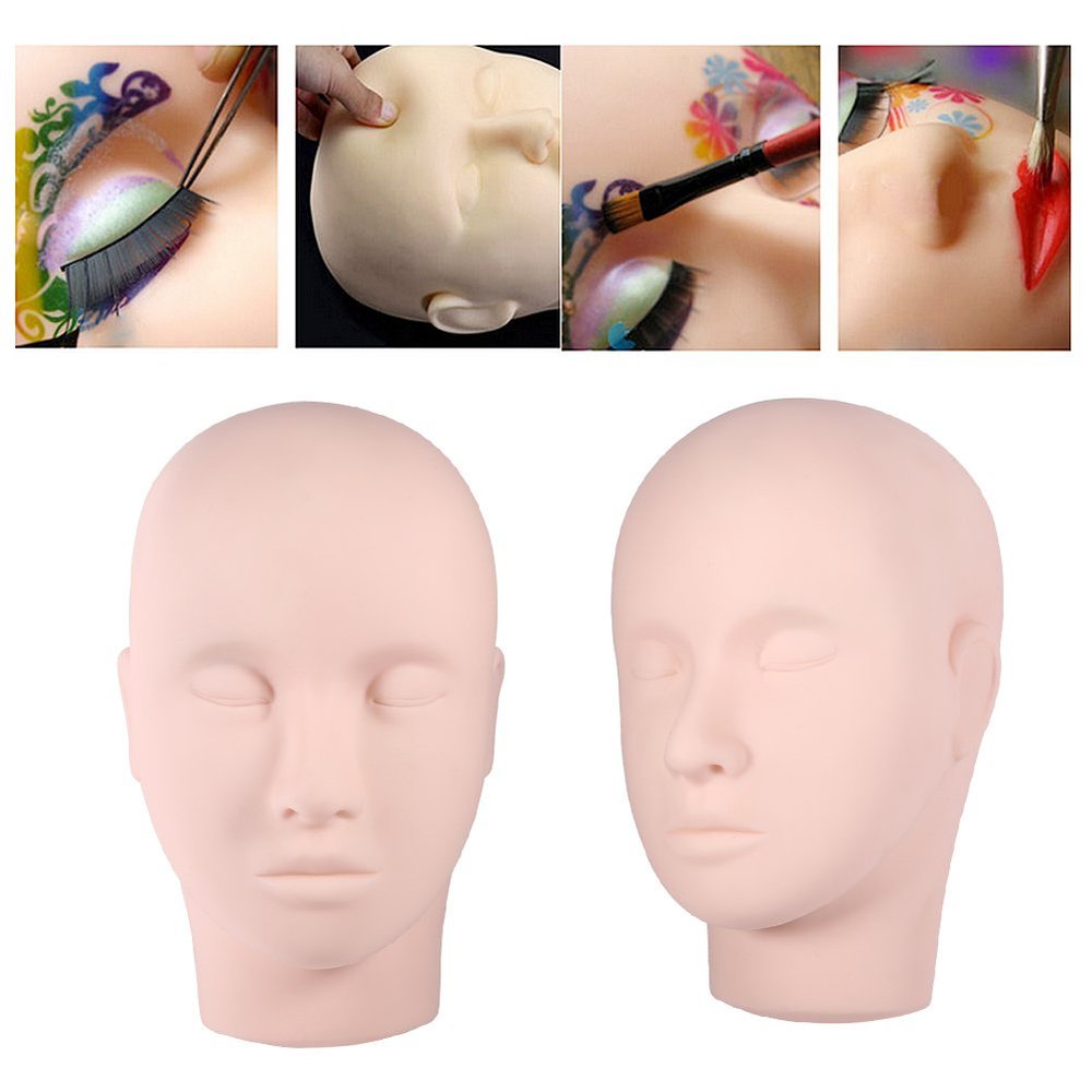 Makeup Mannequin Training Head for Eyelash Extensions