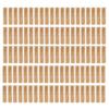 barenx 100-Pack Handmade Bamboo Travel Makeup Bottles, Refillable Empty Roll-On view 1