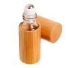 barenx 100-Pack Handmade Bamboo Travel Makeup Bottles, Refillable Empty Roll-On view 3