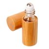 barenx 100-Pack Handmade Bamboo Travel Makeup Bottles, Refillable Empty Roll-On view 4