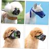 BCOATH Adjustable Dog Muzzle, Lightweight Oxford Fabric, 3-Pack, Anti-Bite with Adjustable Neck Strap, Random Style view 4