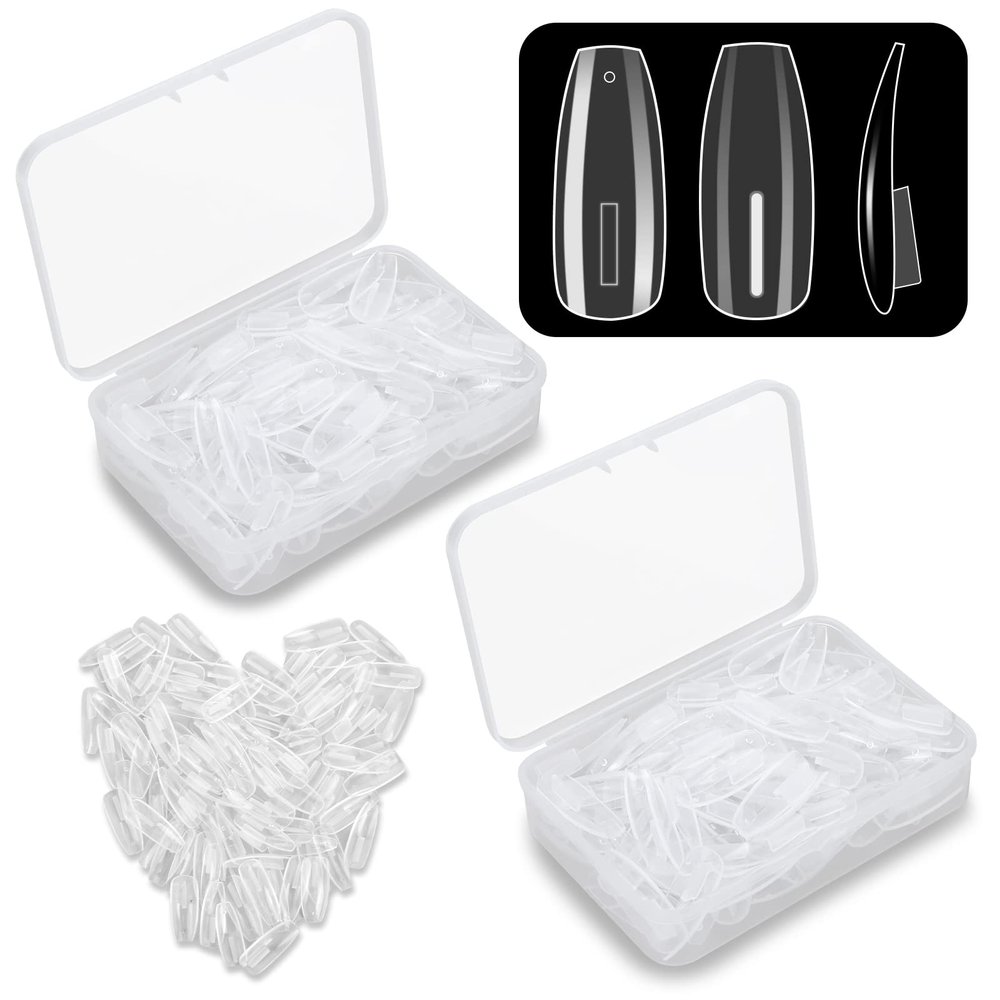 200 Replacement Nail Tips for Yokilly Practice Hand with Box