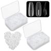 200 Replacement Nail Tips for Yokilly Practice Hand with Box view 1