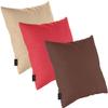 pader medi.tech Foam-Flock-Filled Pillow, 80 x 80 cm, Therapy Positioning Pillow with Synthetic Leather Cover, Washable, Comfortable, 06 Saffron view 3