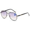 Lanomi Bifocal Pilot Reading Sunglasses with Blue-Light Filter, Black, 1.5 view 1
