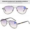 Lanomi Bifocal Pilot Reading Sunglasses with Blue-Light Filter, Black, 1.5 view 3