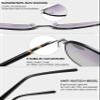 Lanomi Bifocal Pilot Reading Sunglasses with Blue-Light Filter, Black, 1.5 view 4