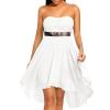 Women's Summer Dress, Off-Shoulder Beach, Cocktail and Evening Dress, Elegant Knee-Length Sheath and Sleeveless Mini Dress view 4