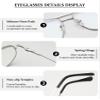 VEVESMUNDO Blue Light Filter Reading Glasses view 4