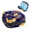 Floral Menstrual Product Storage Bag with Zipper view 1