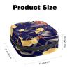 Floral Menstrual Product Storage Bag with Zipper view 2