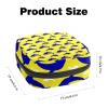 Dolphin Yellow Zippered Period Organizer Pouch view 2