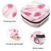 Pink Peacock Period Storage Bag with Zipper view 3