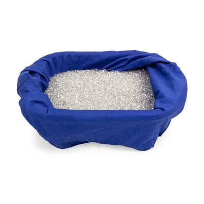 AFH Sensory Complete Set Glass Beans, Transparent Matte, 5 kg, with Bag and Tub for Hot and Cold Applications