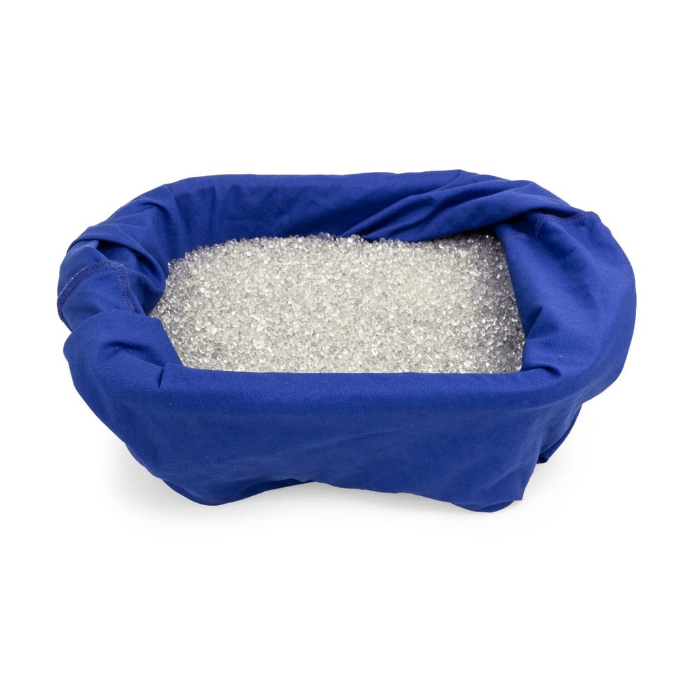 AFH Sensory Complete Set Glass Beans, Transparent Matte, 5 kg, with Bag and Tub for Hot and Cold Applications