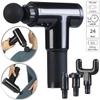 newgen medicals Rechargeable Massage Gun: Handheld Massage Device with 4 Attachments & 6 Levels, 2 Ah, 24 W view 3