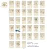 GreenLine Baby Milestone Cards, 32-Piece Set, Neutral for Boys and Girls, First-Year Moments and Milestones, 100% Cotton-Free Sugarcane Paper, Scorpio view 2