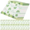 PartyKindom 40-Count Clover Paper Napkins with Four-Leaf Clover Pattern view 1
