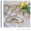 Zerodeko Beige Rattan Baby Clothes Hangers view 3